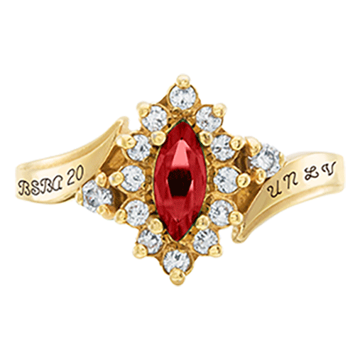 Unlv class ring top
